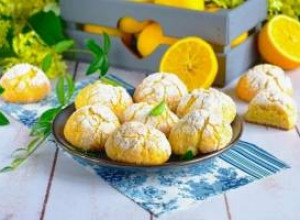 Рецепт мягкого лимонного печенья