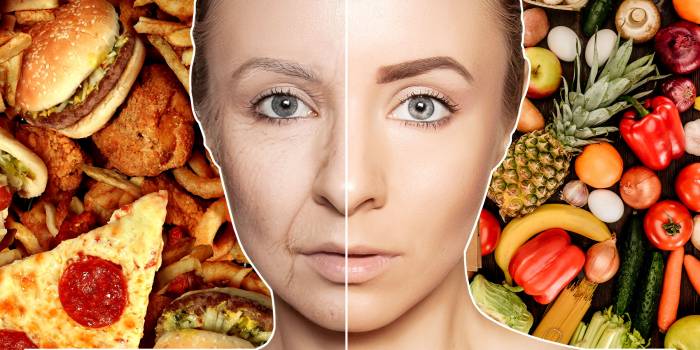 Влияние еды на состояние кожи лица