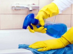 10 хитростей блестящей уборки ванной комнаты