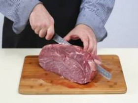 Как нарезать мясо против волокон