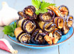 Баклажаны с орехами - пошаговые рецепты приготовления с чесноком, зеленью, гранатами или помидорами